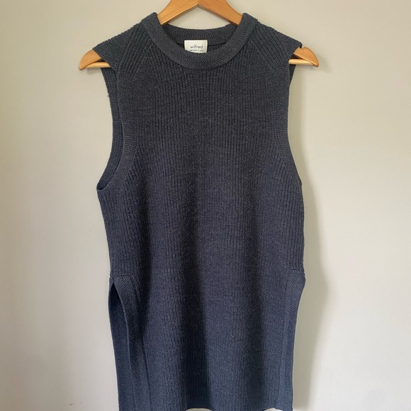 Aritzia Wilfred 100% Wool Palmier Tunic - Picture 2 of 8